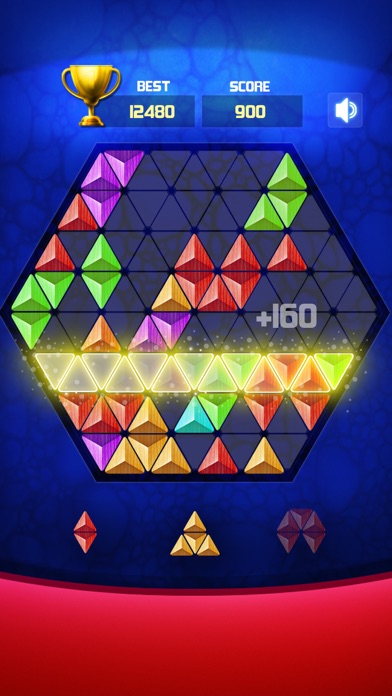 How to cancel & delete Hexa : Block Triangle Puzzle from iphone & ipad 2