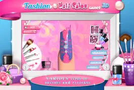 Game screenshot Fashion Nail Salon Games 3D mod apk