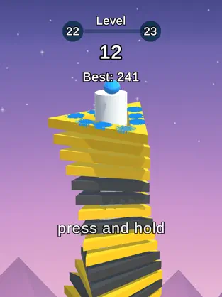 화면 캡처 1 Stack Fall iphone