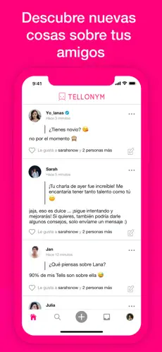 Captura 3 Tellonym: Honest Q&A, Feedback iphone