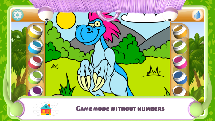 Paint by Numbers - Dinosaurs