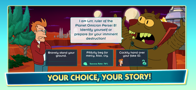 ‎Futurama: Worlds of Tomorrow Screenshot