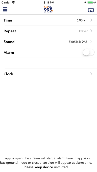 How to cancel & delete Faith Talk 99.5 from iphone & ipad 3