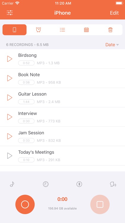 Voice Recorder HD - Recording