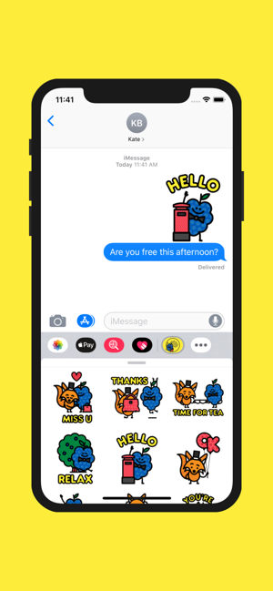 Mulberry x Tokyo Stickers(圖1)-速報App