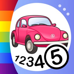 Color by Numbers - Cars
