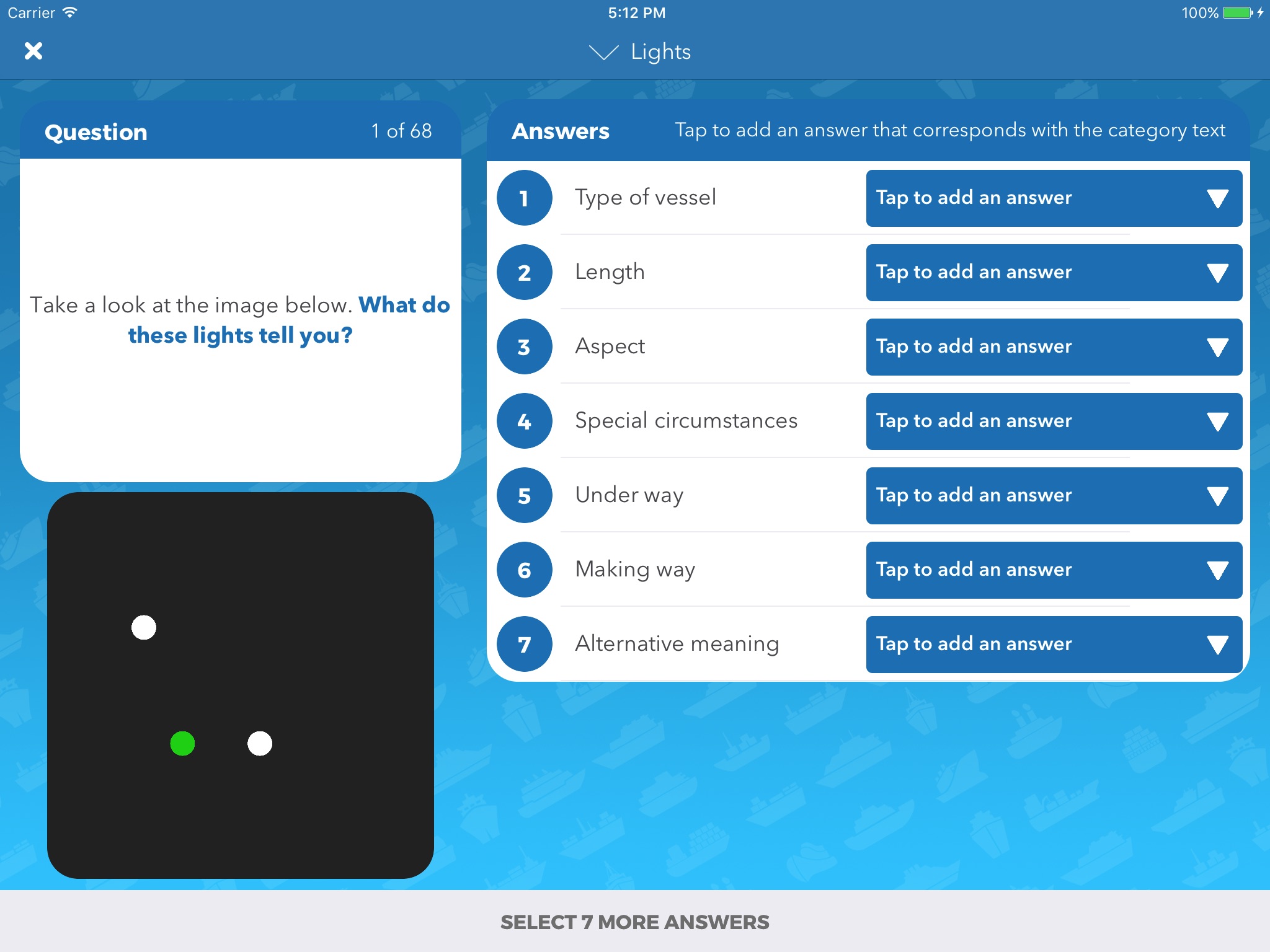 Fred's Oral Prep Quiz screenshot 2