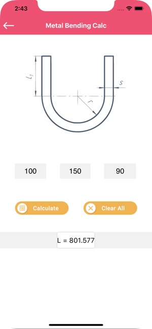 Metal Bending Calc(圖5)-速報App