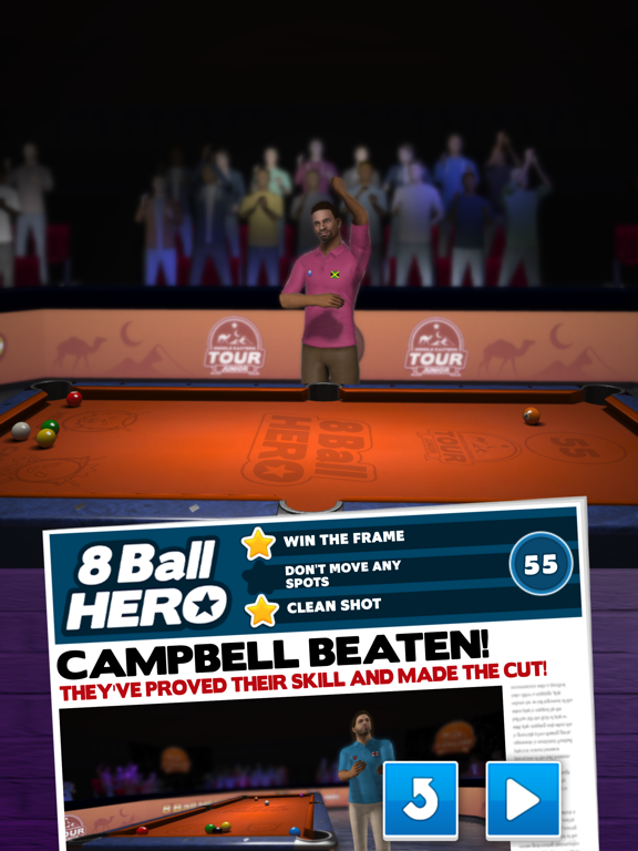 8 Ball Hero - Pool Puzzle Game screenshot 4