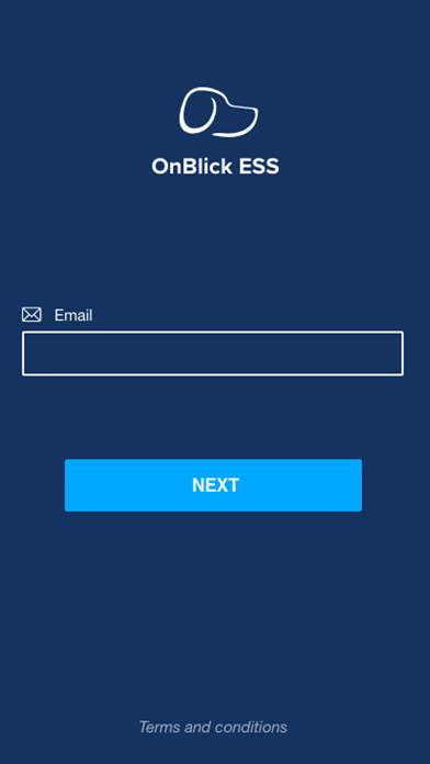 How to cancel & delete OnBlick ESS from iphone & ipad 1