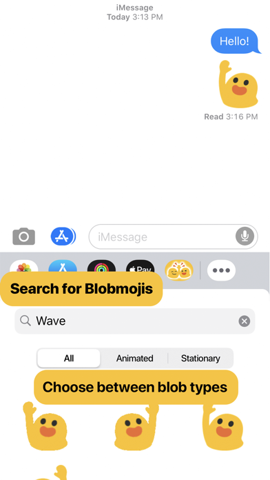 How to cancel & delete Blobmoji from iphone & ipad 2