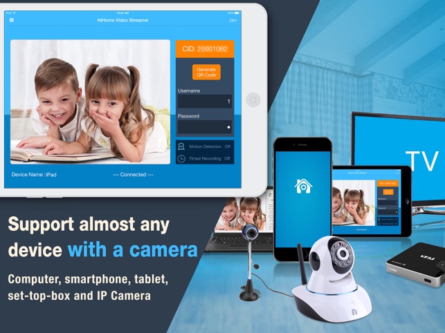 Athome Video Streamer Diy Cctv On The App Store