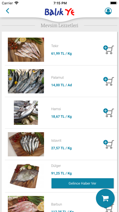 BalıkYe - Online Balık Marketi screenshot 4
