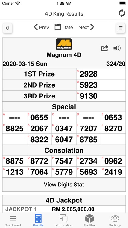 4d result king lotto