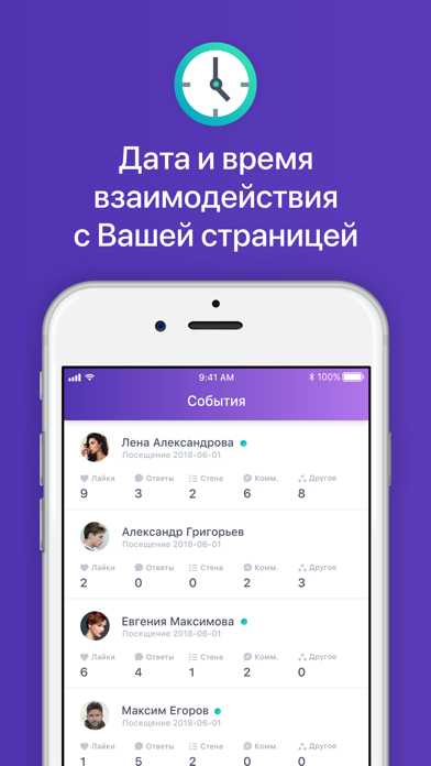 Гости Вашей страницы "Версия для ВКонтакте" Screenshot 1