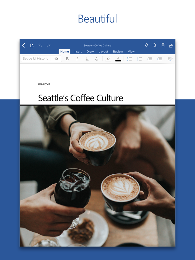 Microsoft Word App for iPhone  Free Download Microsoft Word for iPad