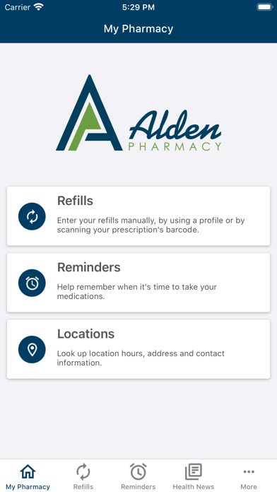 Screenshot #1 pour Alden Pharmacy