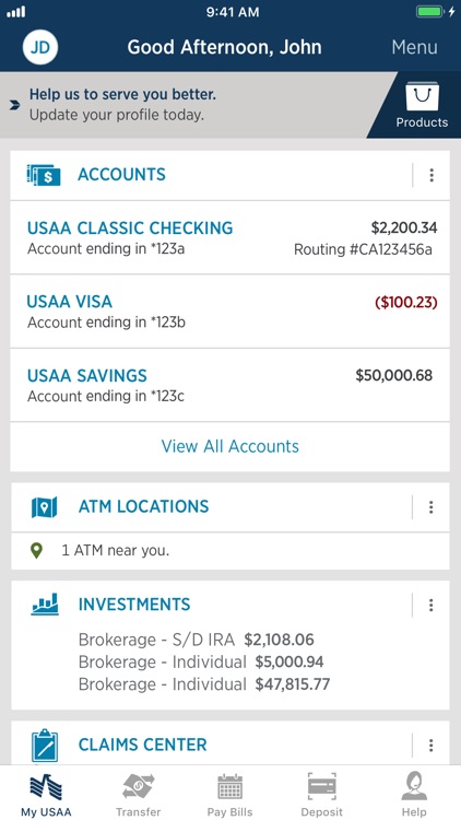USAA Mobile screenshot-0