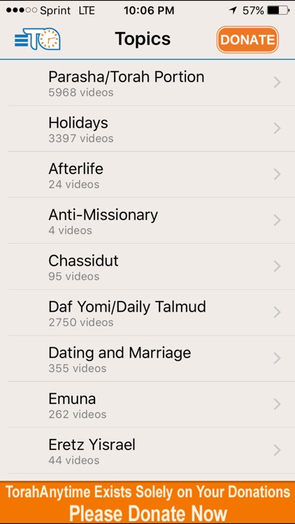 TorahAnytime.com screenshot-3