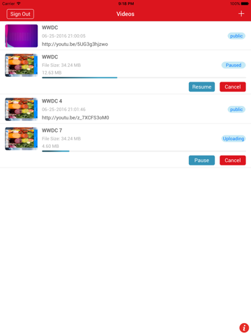 Multi Videos Upload 4 Youtube - náhled