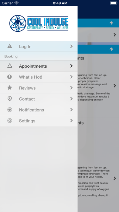 Cool Indulge Cryo-Wellness screenshot 2