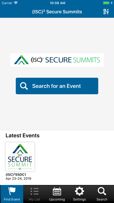 (ISC)² Secure Summits screenshot 2