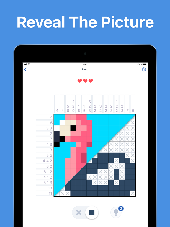iPad Image of Nonogram.com - Griddlers Game