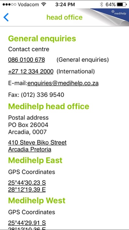 Medihelp Mobile - Members