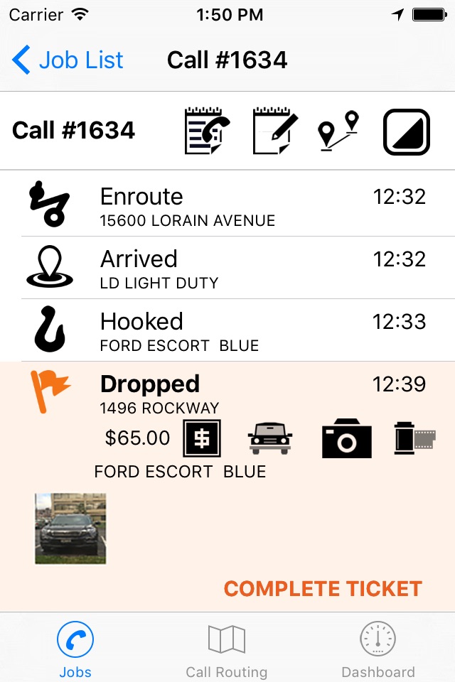 TrackerMobile screenshot 2