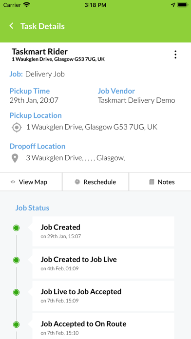 TaskMart Rider screenshot 3