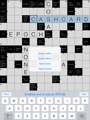 Clean Crosswords screenshot 3