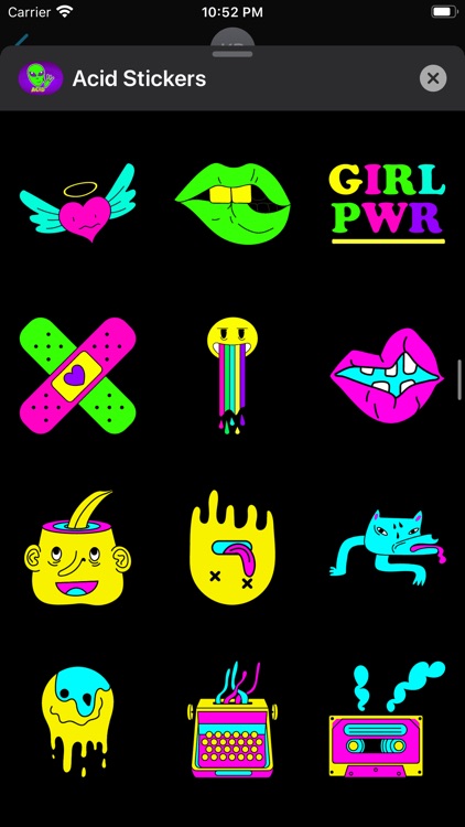 Acid Stickers: Trippy Fun screenshot-7