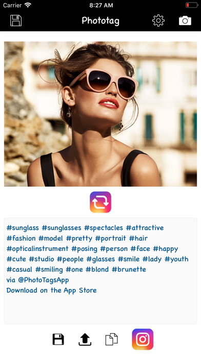 Phototag hashtag generator PRO screenshot 2