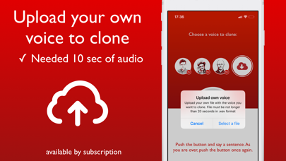 Celebrity Voice Cloning screenshot 2