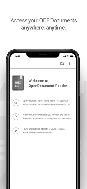 OpenDocument Reader