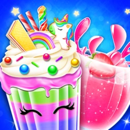 Unicorn Milkshake Dessert Game