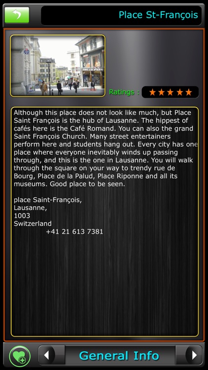 Lausanne Offline Map Guide screenshot-3