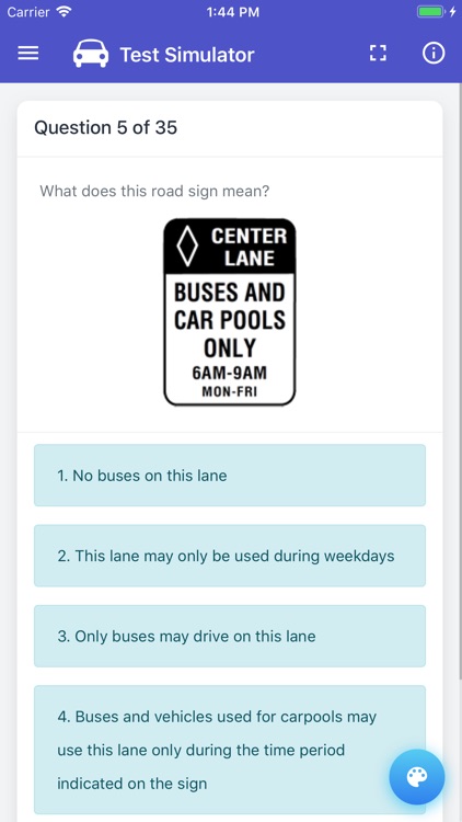 Oregon DMV Permit Test screenshot-3