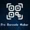 Pro Barcode Maker in this app there are total 4 types of barcode generate