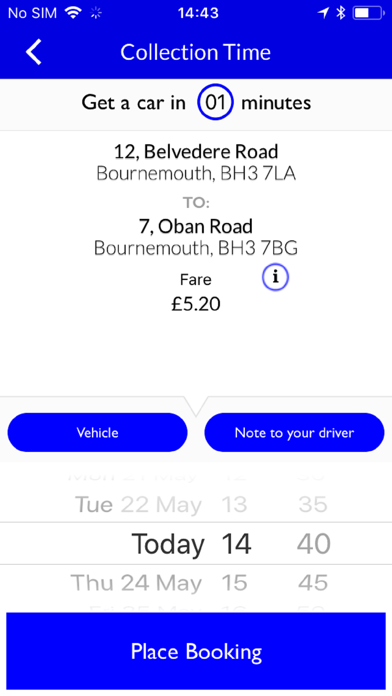 United Taxis Bournemouth screenshot 3