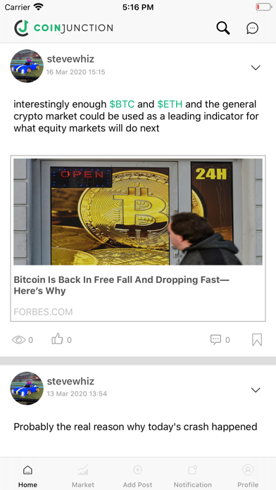CoinJunction: Crypto Community screenshot 4
