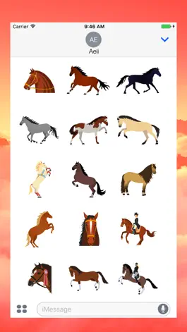 Game screenshot Horse Emojis for iMessage mod apk