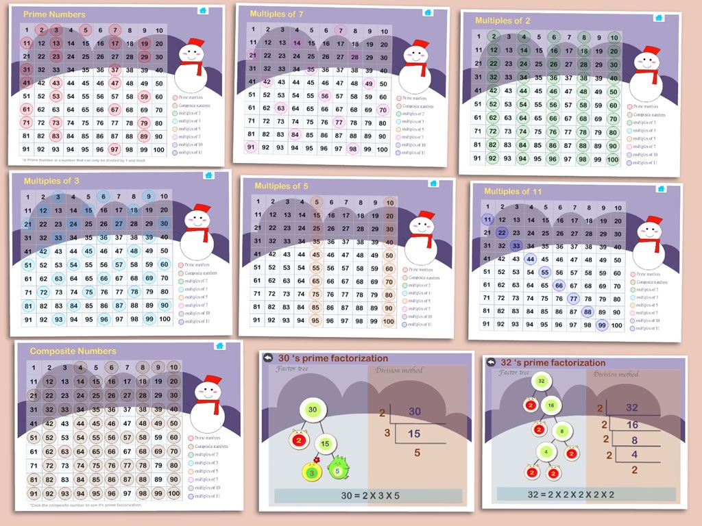 Factors and Multiples screenshot 4