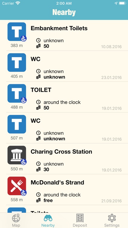 Where WC – Toilet Finder