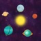 This is a classic bubble shooter game, but in space