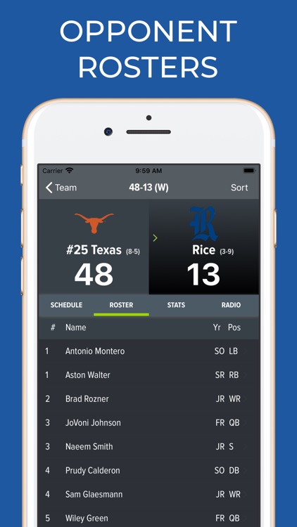 UT Texas Football screenshot-8