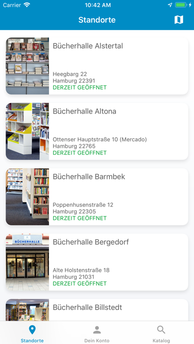 Bücherhallen screenshot 2