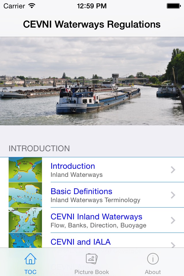 iCEVNI EU Waterways screenshot 2