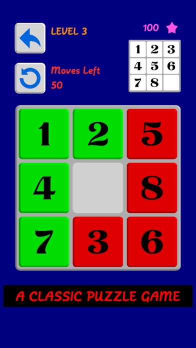 Sort It -8-15 Puzzle Block 4x4 screenshot 2