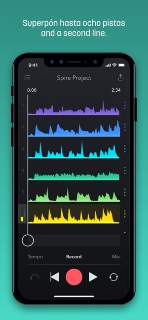 ‎Spire: Music Recorder & Studio Screenshot